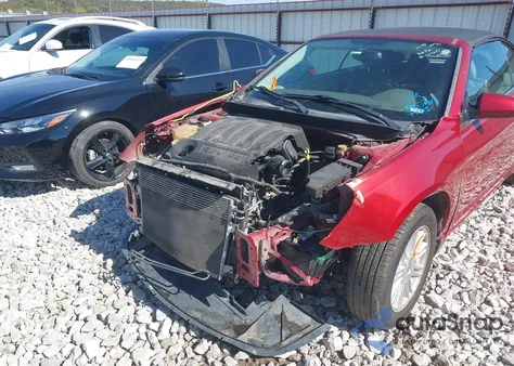 2008 Chrysler Sebring Touring from USA, damaged, VIN 1C3LC55R78N689739